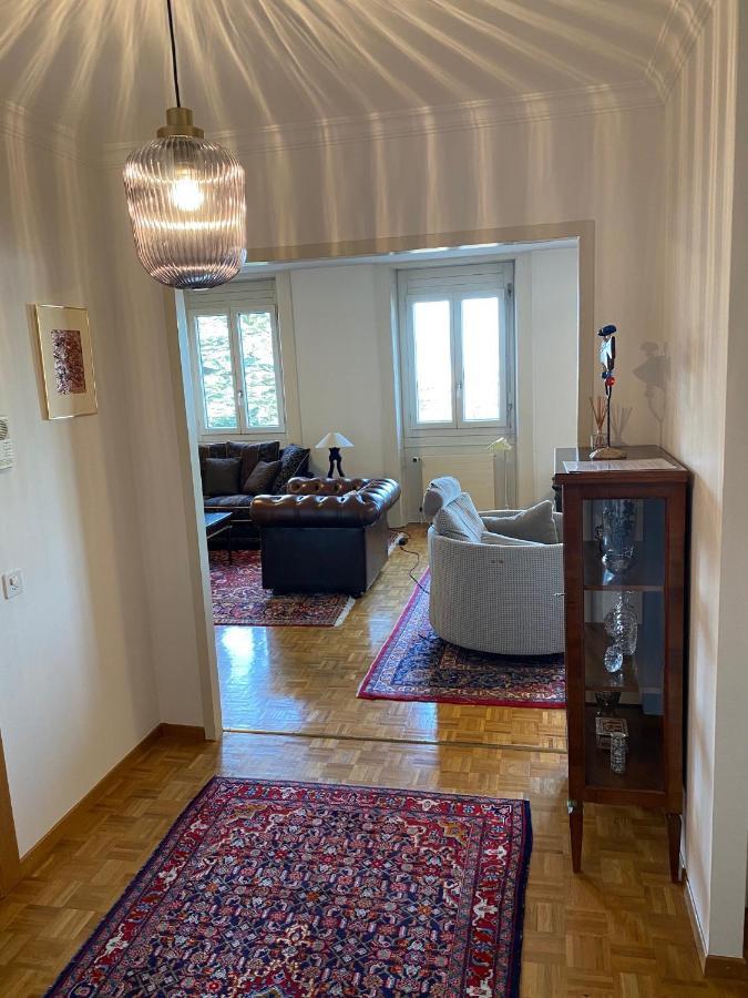 Geneve, Plein Centre,Belle Vue Lac, Splendide Et Grand Appartement Luaran gambar