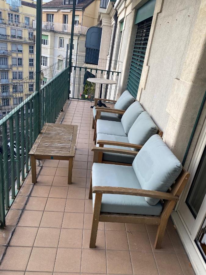 Geneve, Plein Centre,Belle Vue Lac, Splendide Et Grand Appartement Luaran gambar